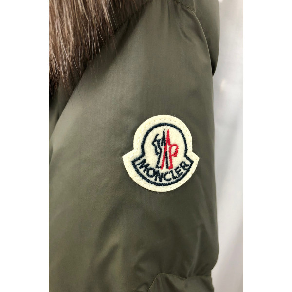 Moncler, Women's Jacket, Khaki