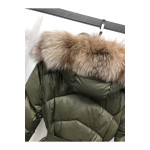 Moncler, Women's Jacket, Khaki