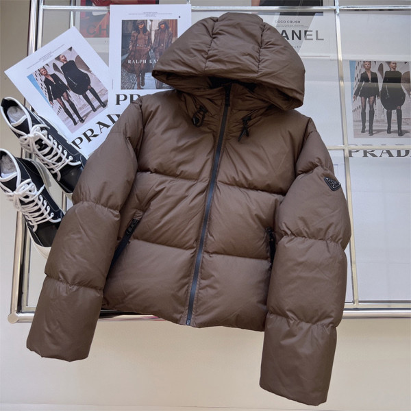 Prada, Women's Jacket, Brown