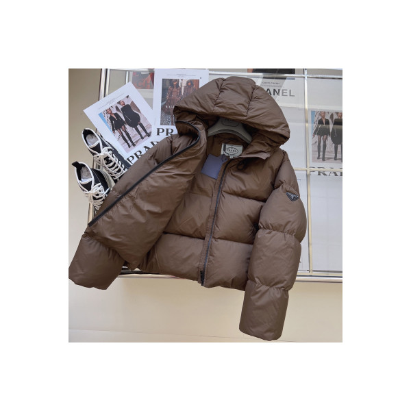 Prada, Women's Jacket, Brown