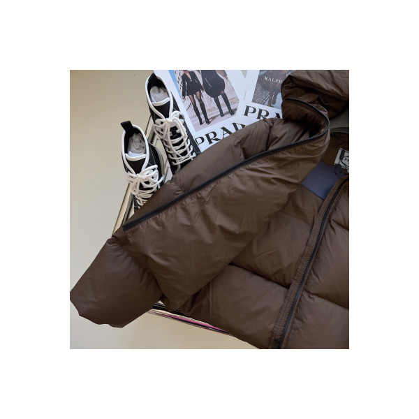 Prada, Women's Jacket, Brown