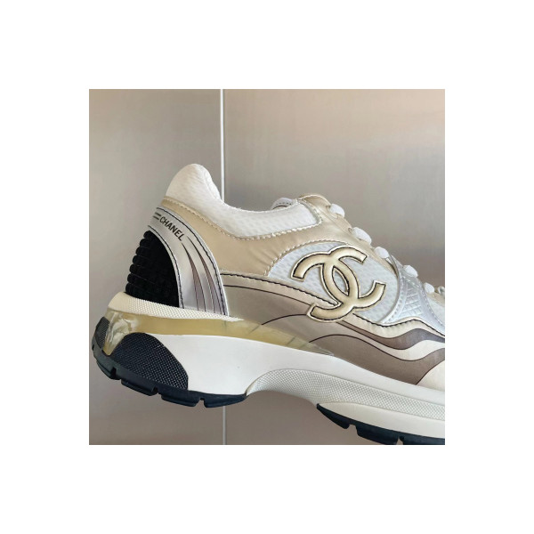 Chanel, Women's Sneaker, Gold
