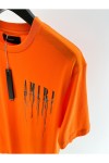Amiri, Men's T-Shirt, Orange