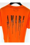 Amiri, Men's T-Shirt, Orange