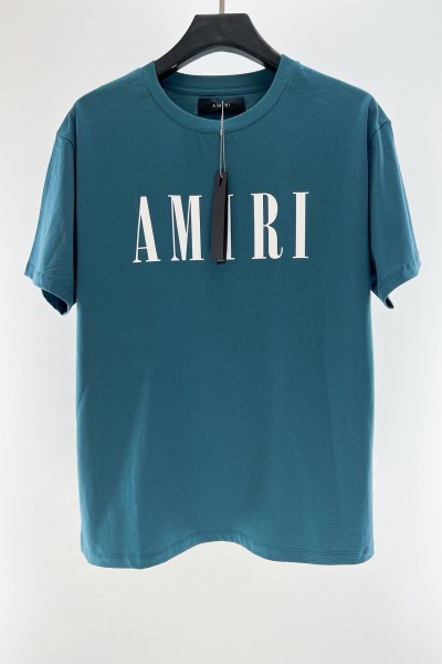 Amiri, Men's T-Shirt, Blue