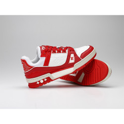 Louis Vuitton, Trainer, Dames Sneakers, Rood