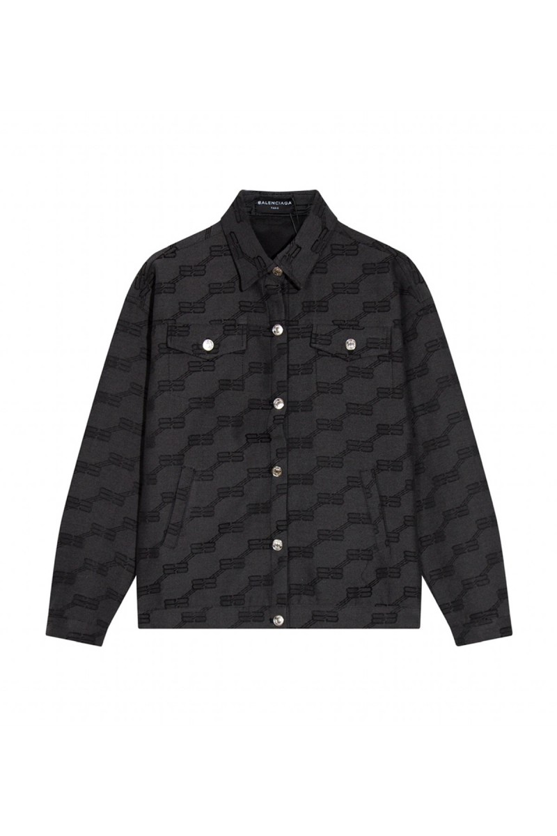 Balenciaga, Men's Shirt, Black