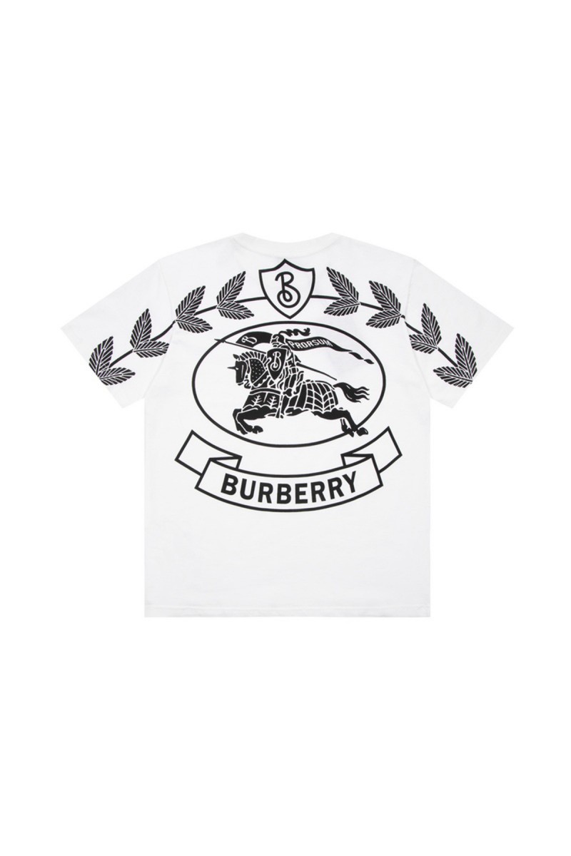 Burberry, Men's T-Shirt, White