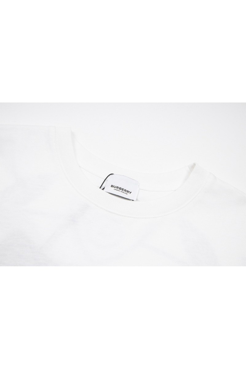 Burberry, Men's T-Shirt, White