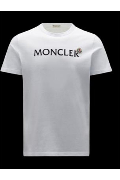 Moncler, Men's T-Shirt, White
