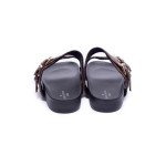 Louis Vuitton, Men's Slipper, Monogram Black, Size 41