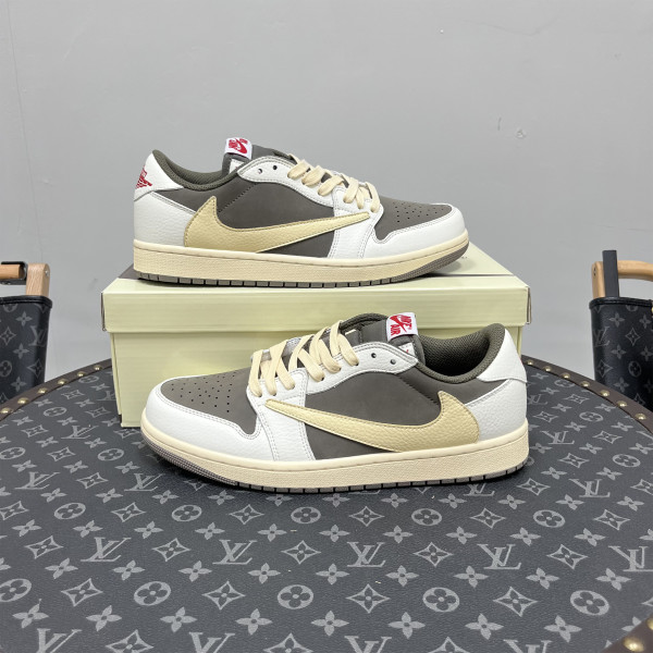 Nike, Travis Scott x Air Jordan, Men's Sneaker, Grey