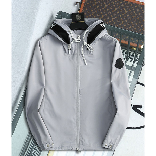 Moncler, Men's Jacket, Grey