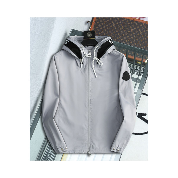 Moncler, Men's Jacket, Grey