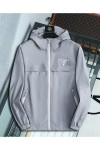 Prada, Men's Jacket, Grey