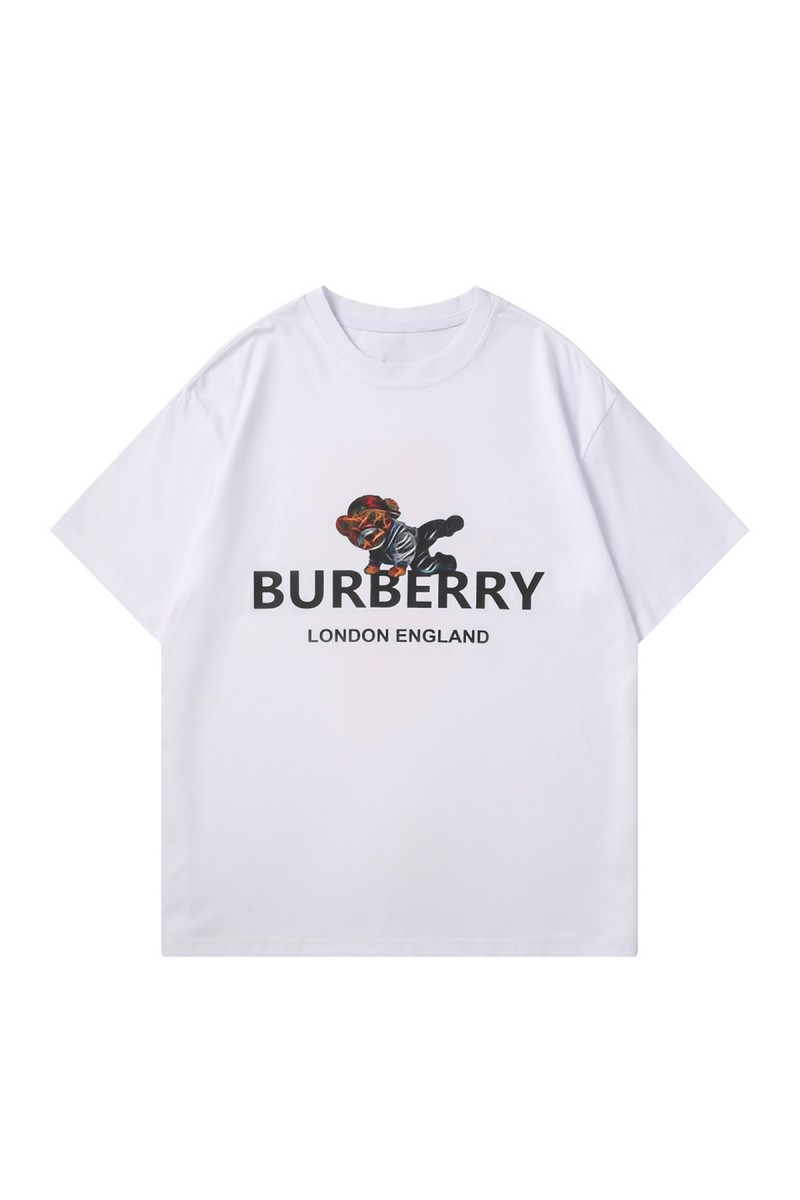 Burberry, Men's T-Shirt, White