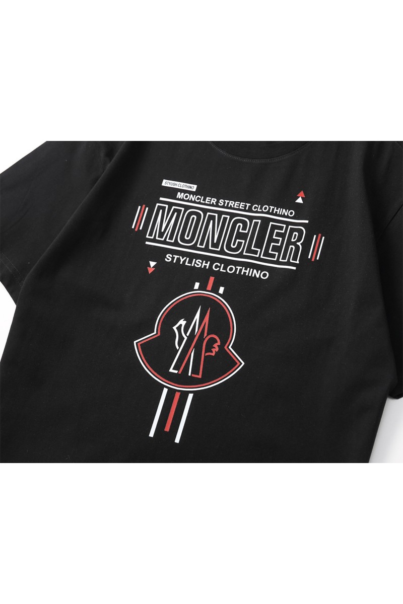 Mocler, Men's T-Shirt, Black