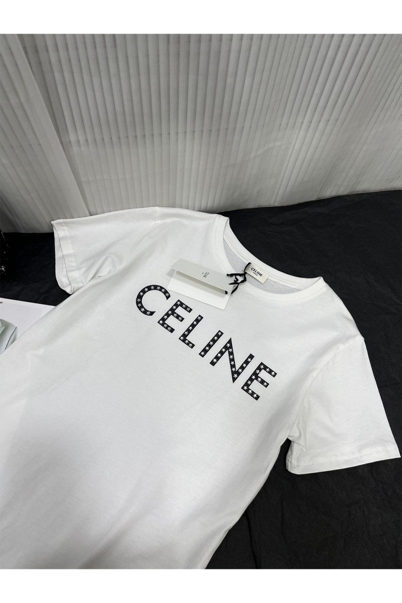 Celine, Women's T-Shirt, White