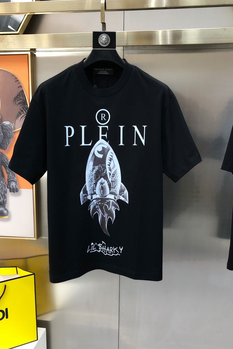 Phlipp Plein, Men's T-Shirt, Black