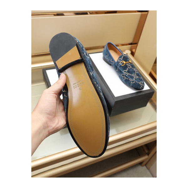Gucci, Men's Loafer, Blue