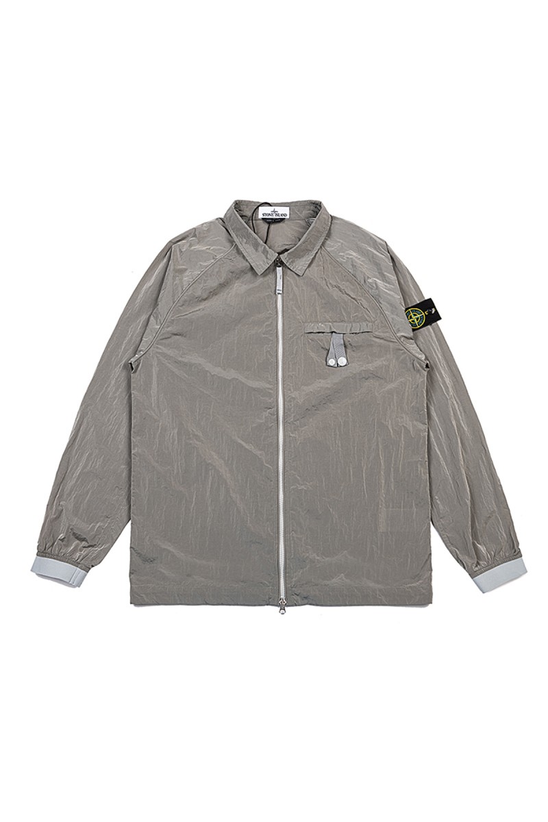 Stone Island, Men's Jacket, Grey