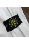 Stone Island, Men's Hoodie, White