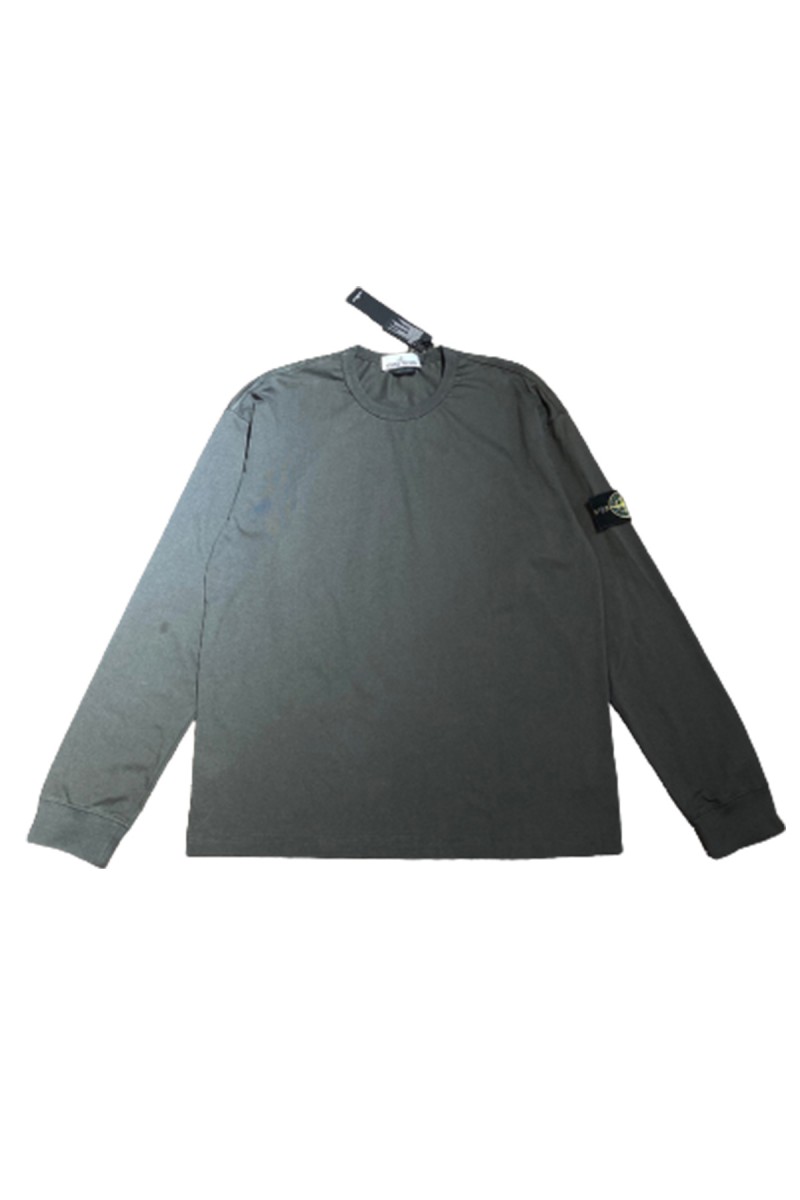 Stone Island, Men's Hoodie, Grey