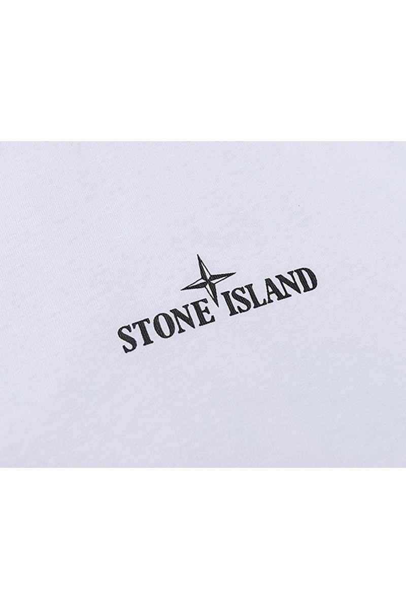 Stone Island, Men's T-Shirt, White