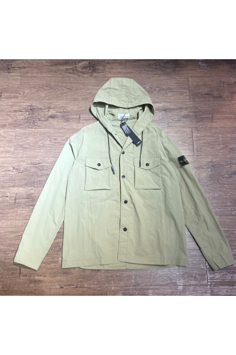 Stone Island, Men's Jacket, Green