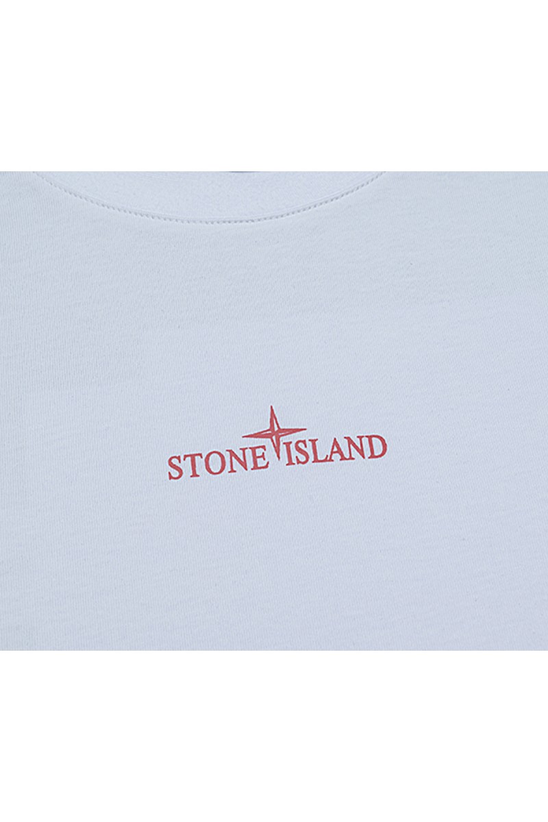 Stone Island, Men's T-Shirt, White