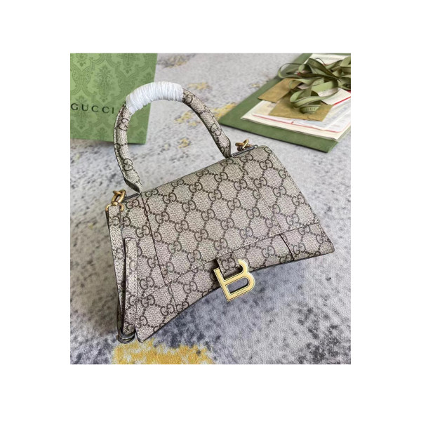 Balenciaga x Gucci, Women's Bag, Brown