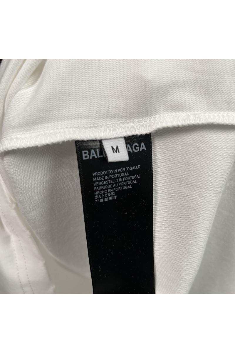 Balenciaga, Men's T-Shirt, White