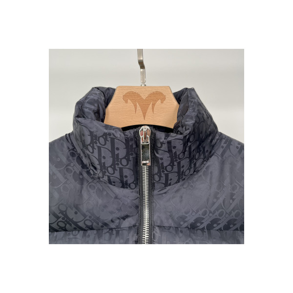 Christian Dior, Oblique, Heren Bodywarmer, Navy