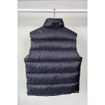 Christian Dior, Oblique, Heren Bodywarmer, Navy