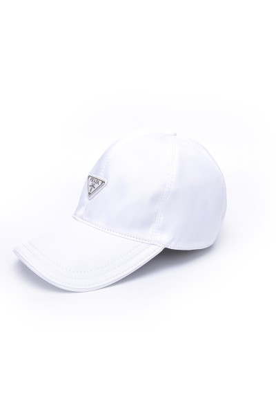 Prada, Unisex Hat, White