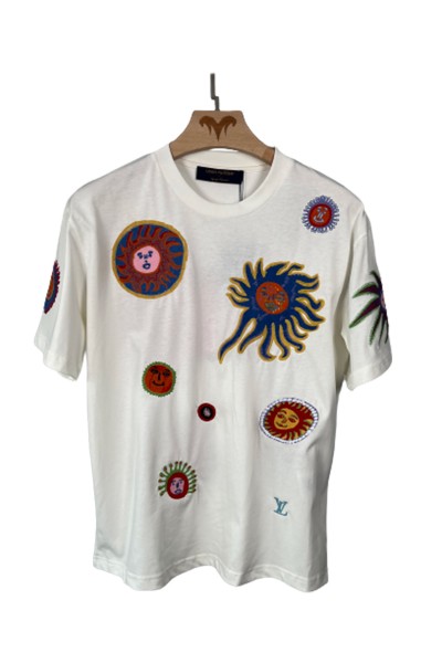 Louis Vuitton, Men's T-Shirt, White