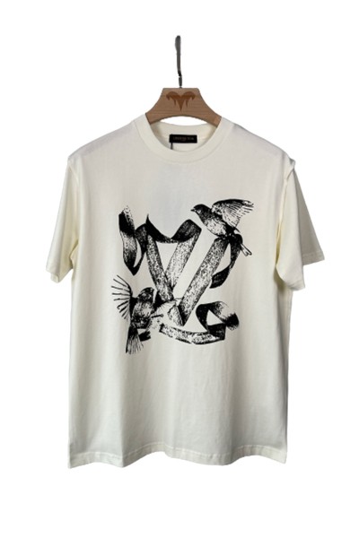 Louis Vuitton, Men's T-Shirt, White