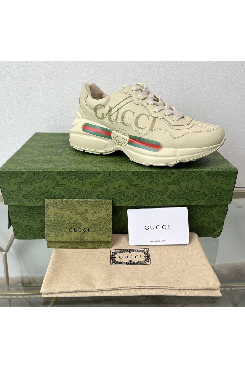 Gucci, Men's Sneaker, Creme