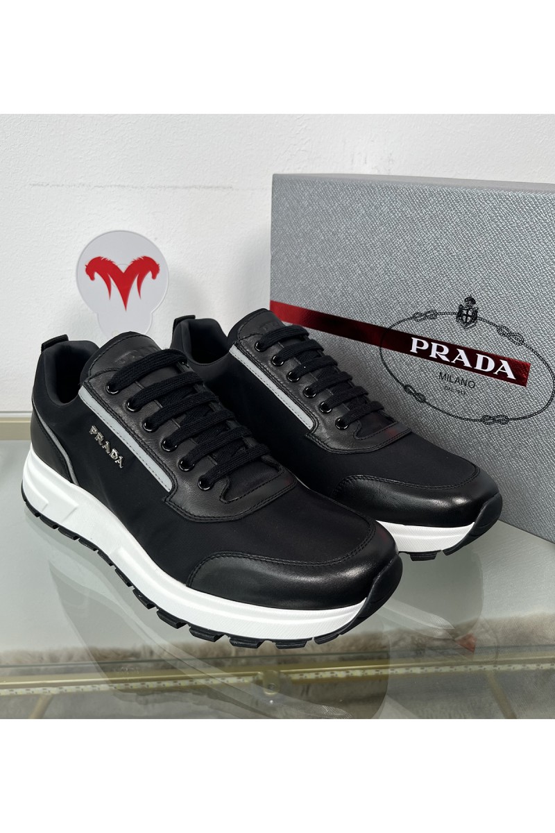 Prada, Men's Sneaker, Black