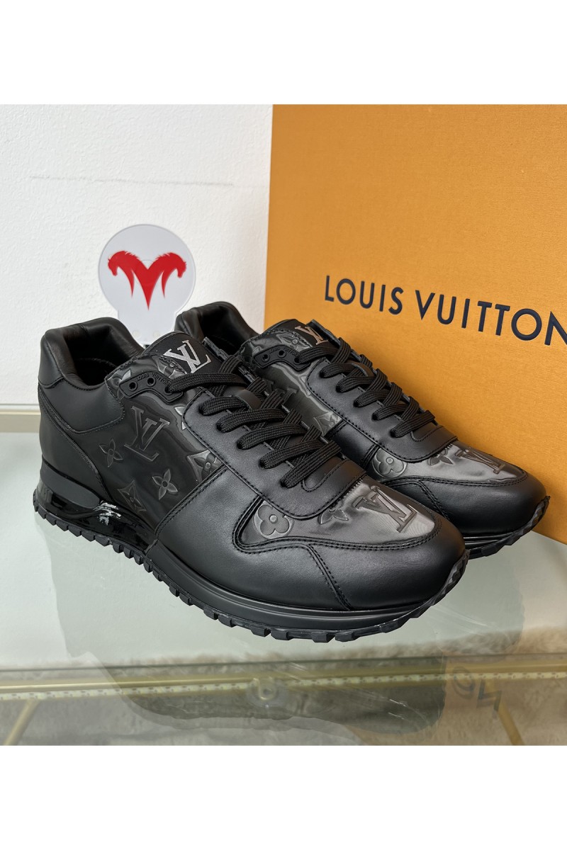 Louis Vuitton, Run Away, Men's Sneaker, Black