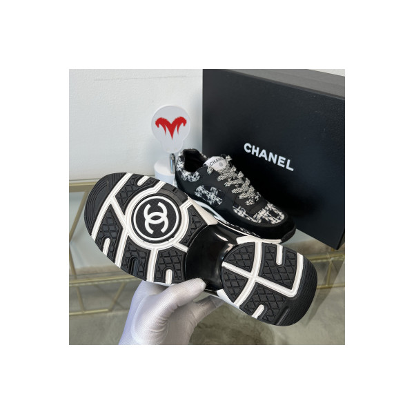 Chanel, Men's Sneaker, Black