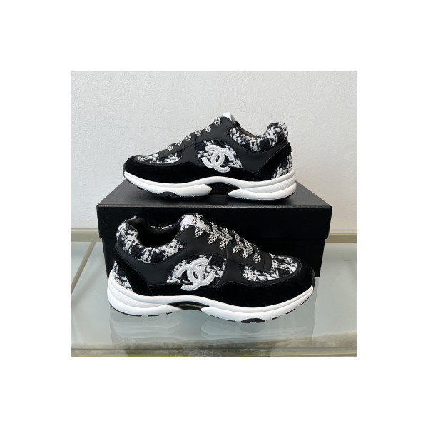 Chanel, Men's Sneaker, Black