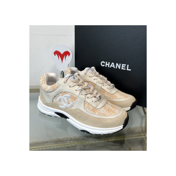 Chanel, Men's Sneaker, Beige