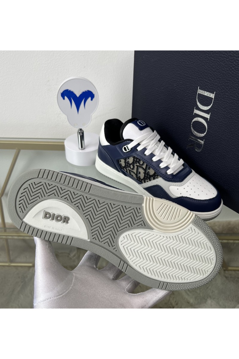 Christian Dior, B27,  Men's Sneaker, Navy