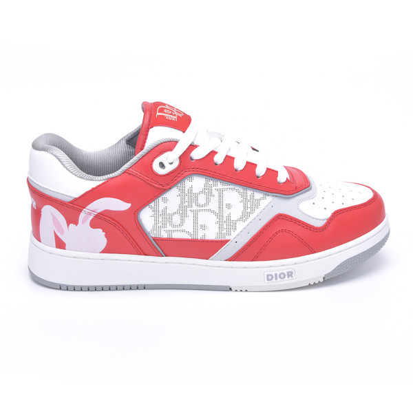Christian Dior, B27,  Men's Sneaker, Red