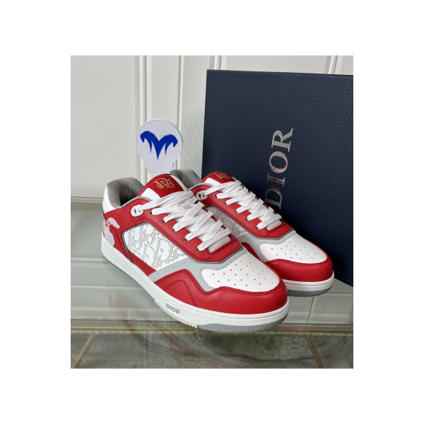 Christian Dior, B27,  Men's Sneaker, Red