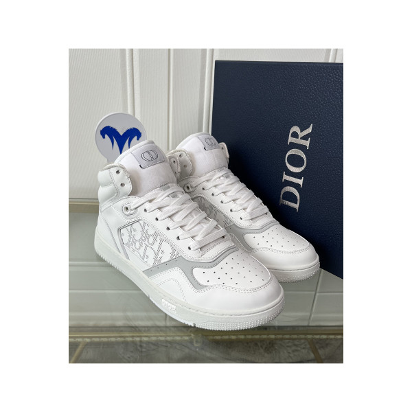 Christian Dior, B27 High Top,  Men's Sneaker, White
