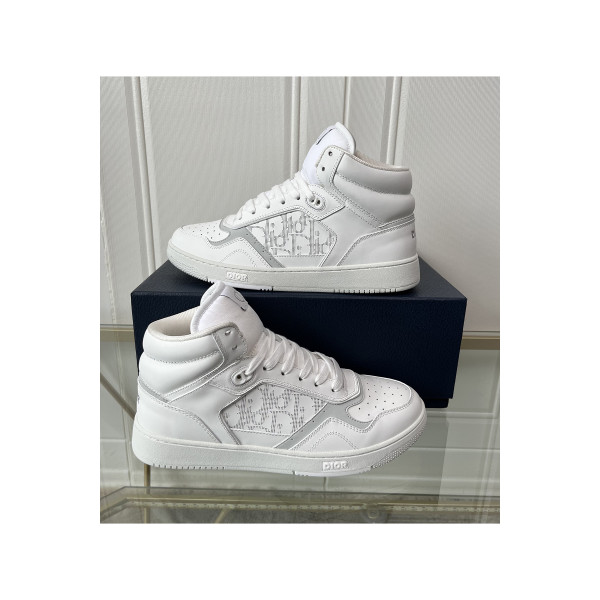 Christian Dior, B27 High Top,  Men's Sneaker, White