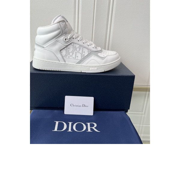 Christian Dior, B27 High Top,  Men's Sneaker, White