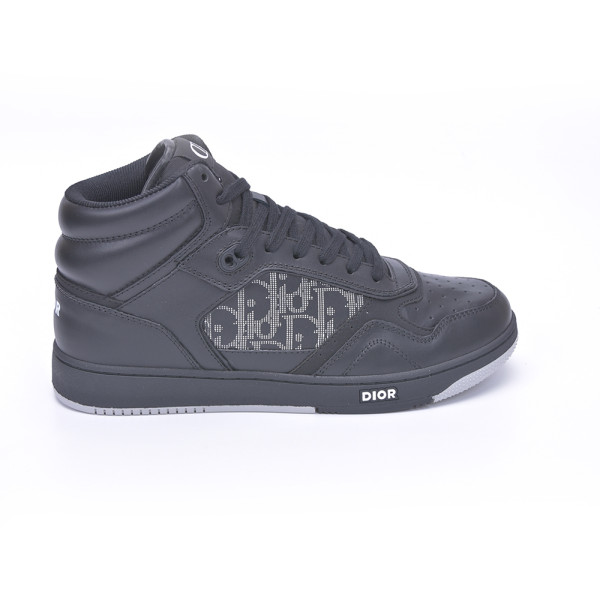 Christian Dior, B27 High Top,  Men's Sneaker, Black